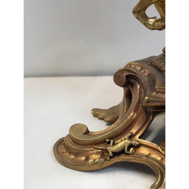 French 19th Century Bull Bronze Clock For Sale In Los Angeles - Image 6 of 6