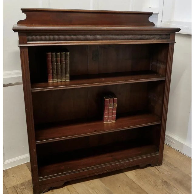 Antique Open Bookcase, 1890s For Sale - Image 4 of 6