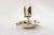 Art Deco Ashtray alpaca (white metal) vienna around 1920s