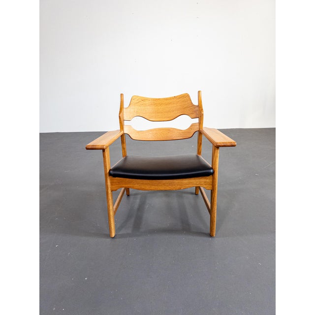 Razorblade Chair by Henning Kjærnulf, 1960s For Sale - Image 4 of 10