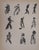 Henri Michaux, Lettrisme 10 Figures, Lithograph For Sale