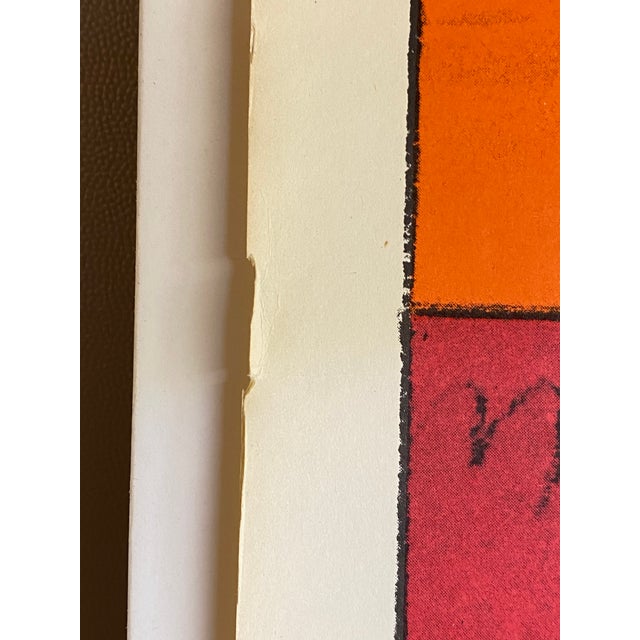 Merce Cunnigham and Dance Company Jasper Johns Target Poster, 1968 For Sale - Image 10 of 11