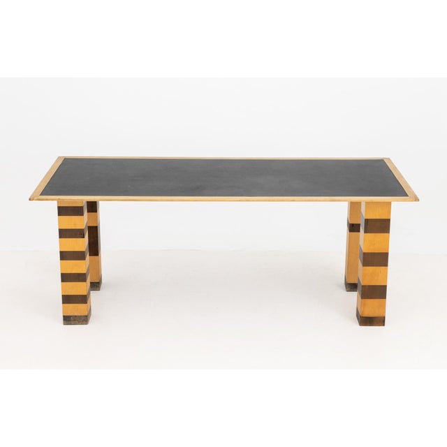 Wood Richard Bloch Dining Table For Sale - Image 7 of 7