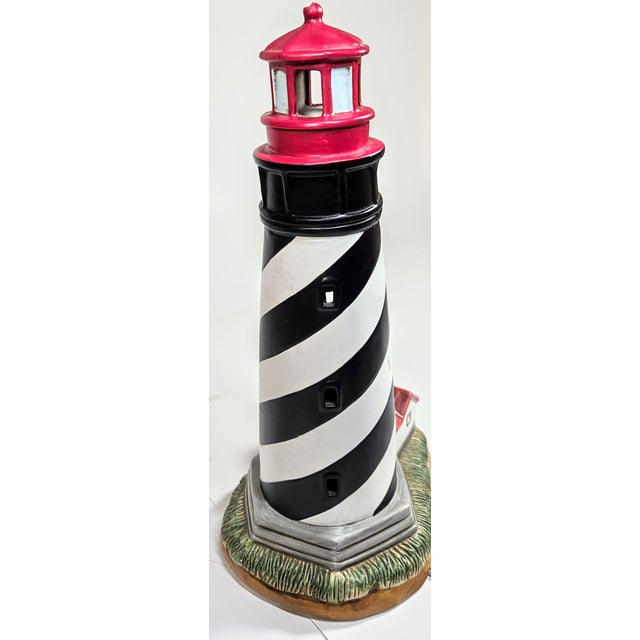Metal Lighthouse Light For Sale - Image 7 of 10