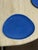 (11) Cerulean Blue Dinner Plates Wabi Sabi by Mud Studio (South Africa) For Sale - Image 9 of 14