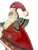 Vintage Hand Painted Folk Art Wooden Santa For Sale - Image 4 of 7
