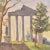 Mid-Century Modern Landscape Painting by Tilleux Joseph Martin, 1949 For Sale - Image 3 of 6