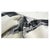 Textile Indo-Napalese Modern Wool & Silk 9x12 Light Grey & Black Handmade Area Rug #1144023 For Sale - Image 7 of 7