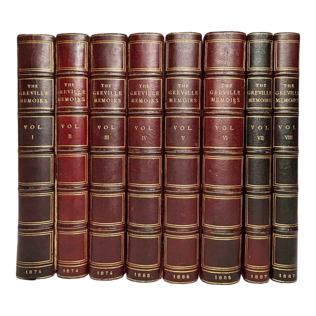 Title: The Greville Memoirs. Author: Greville, Charles. [Edited by Henry Reeve]. Publisher: Longmans, Green, and Co....