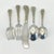 American Kirk Stieff “Fairfield” Vintage Pewter Flatware Set: 68-Piece Service for 12 With Serving Pieces and Vintage Storage Chest For Sale - Image 3 of 18