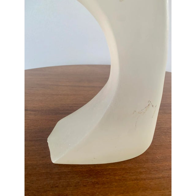 Mid-Century Modern Lucite Ram's Head Sculpture For Sale - Image 10 of 13