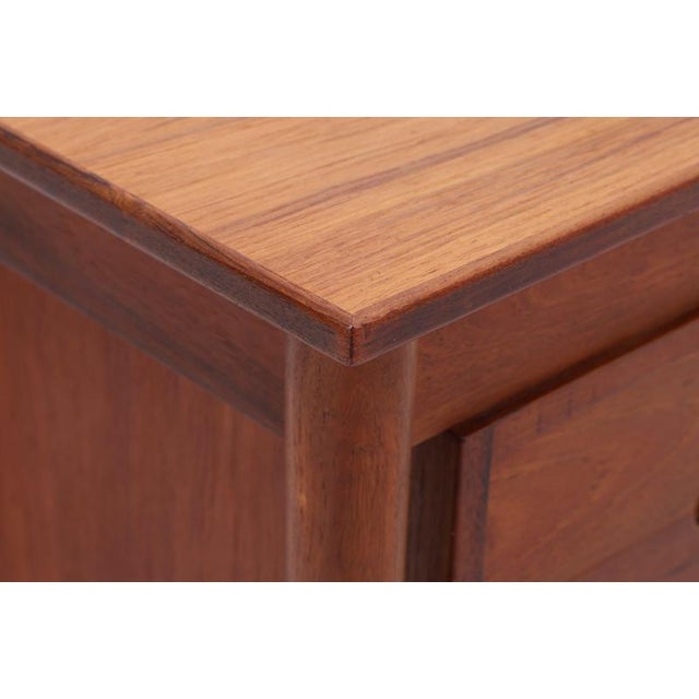 Vintage Danish Teak Desk For Sale - Image 13 of 16