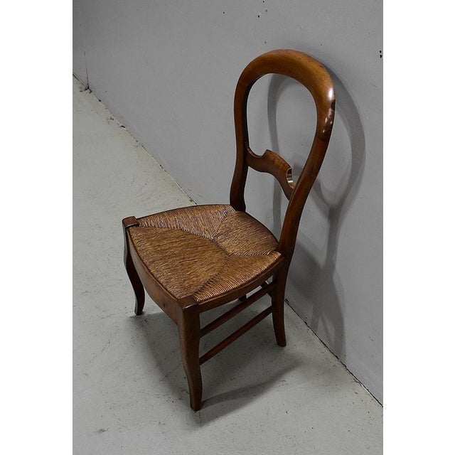 Louis Philippe Children's Chair in Cherry For Sale - Image 3 of 15
