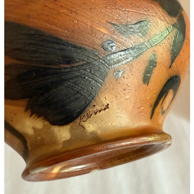 Handmade Bowl With Decorative Design For Sale - Image 4 of 6