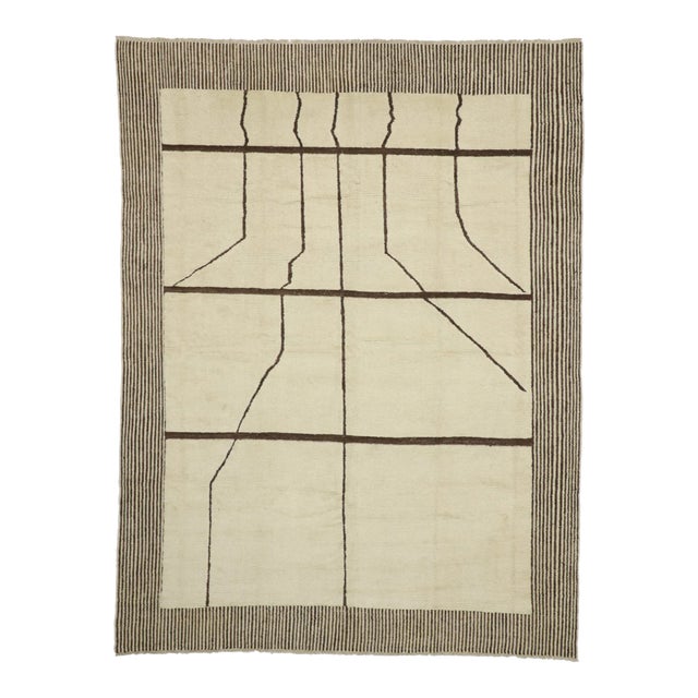 Large Moroccan Style Area Rug - 10'03 X 13'07 For Sale