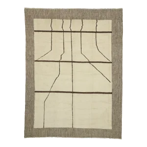 Large Moroccan Style Area Rug - 10'03 X 13'07