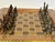 Vintage Persian Khatam Marquetry Chess Set With Figural Metal Pieces, Circa 1950 For Sale - Image 4 of 18
