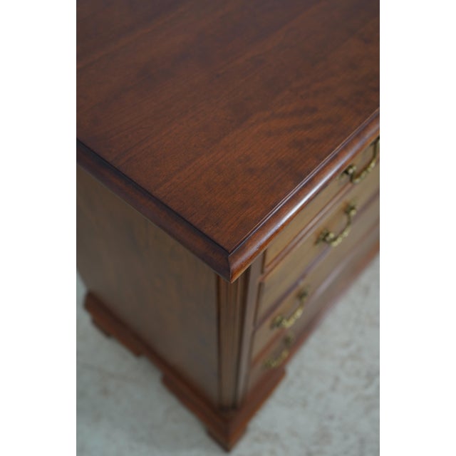 Wood Stickley Chippendale Style Cherry Bedroom Dresser For Sale - Image 7 of 18