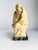 Stone “The Kiss” Alabaster Sculpture by G. Ruggeri, After Rodin, on Marble Base For Sale - Image 7 of 9