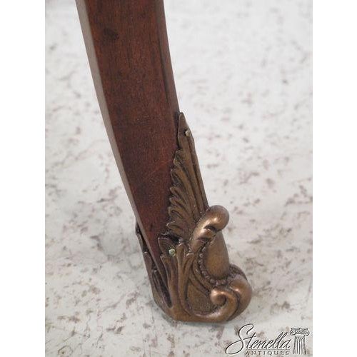 Maitland Smith #3630-062 French Style 1 Drawer Mahogany Nightstand For Sale In Philadelphia - Image 6 of 9