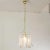 Petal Suspension Lamp in Murano Crystal and White Glass, Italy, 1990s For Sale - Image 4 of 13