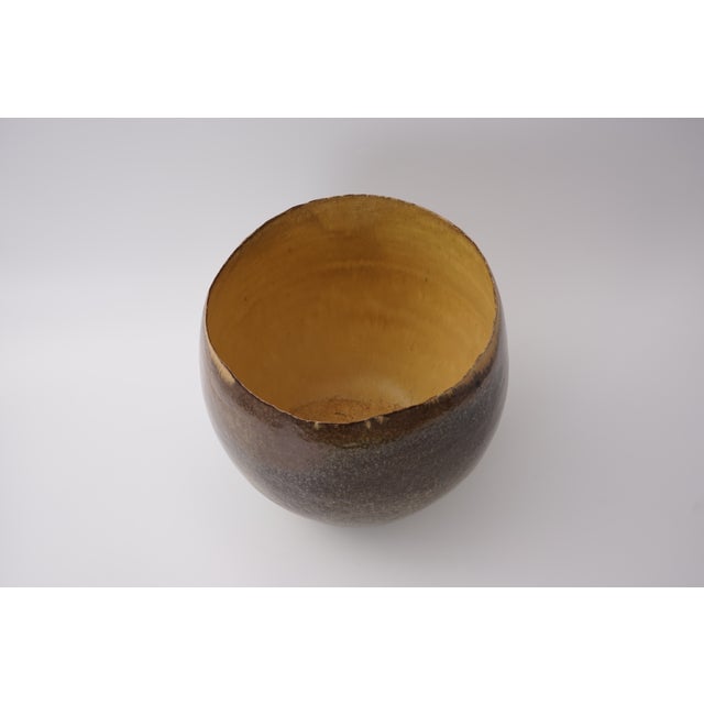 Large Studio Ceramic Bowl by Sabine Jeck, 1980s For Sale - Image 9 of 13