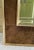 Vintage LaBarge Italian Brass and Suede Wall Mirror For Sale In Mobile - Image 6 of 12