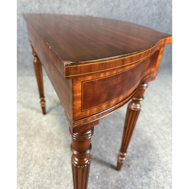 Maitland-Smith Regency Reed 36″ Console Table For Sale In Raleigh - Image 6 of 11