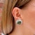 Mid-Century Modern Vintage Flower Earrings from Christian Dior, 1963, Set of 2 For Sale - Image 3 of 12
