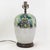 Antique Chinese Famille Rose Bok Choy Porcelain Table Lamp With Cabbage Leaf and Butterfly Motif For Sale - Image 4 of 16