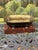 Art Nouveau 19th Century Roman Grand Tour Tub on Rossi Marble Base, Antique For Sale - Image 3 of 12
