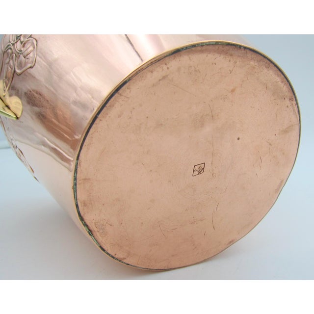 1920s Mixed Metal Ice Bucket From WMF of Germany For Sale - Image 9 of 11