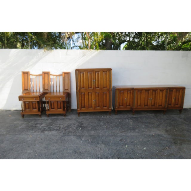 Freed Waran Mid Century Modern Full Queen Size Headboard 5924 For Sale - Image 9 of 9