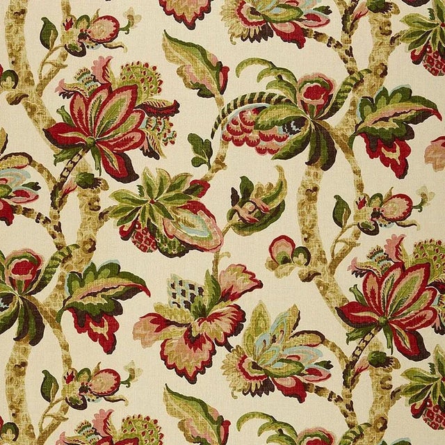 Sample- Schumacher Kemscott Fabric in Bloom For Sale