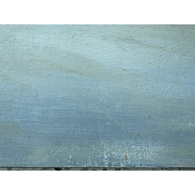 Oil on Masonite Cityscape Painting From 80's/Signed For Sale - Image 11 of 12