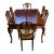 Henredon Solid Wood Dining Set With 6 Chairs For Sale