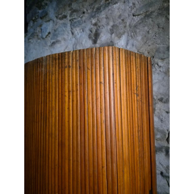 Pitch Pine Room Divider Screen, 1920s For Sale - Image 18 of 18
