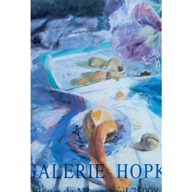 Still Life with Vase Poster after Donna Phipps Stout For Sale - Image 5 of 7
