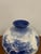 Late 19th Century Antique Royal Bonn Germany Vase Castle Rhine Delft Blue White F. Mehlem C. 1900 For Sale - Image 5 of 9