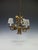 Hans Kögl Hollywood Regency Gilt Rose & Wheat Five-Arm Chandelier, 1970s, in Very Good conditions. Designed 1970 to 1979...