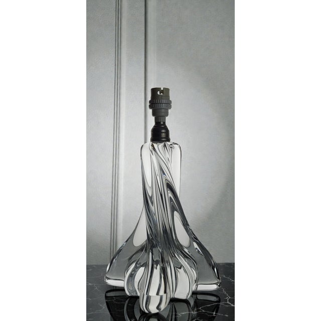 Vintage Table Lamp from Cristal De Baccarat, 1950s For Sale - Image 9 of 9