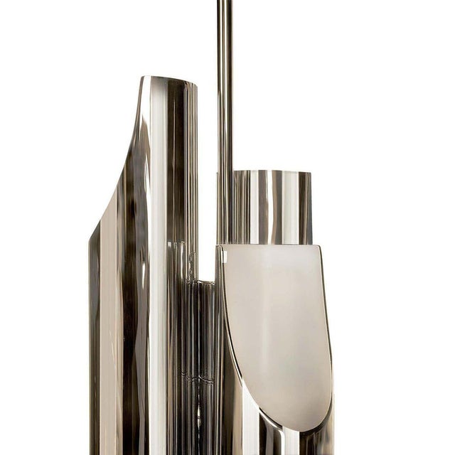 Not Yet Made - Made To Order Pendant Light in Steel For Sale - Image 5 of 8