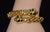 Late 20th Century Rare Fope Flex’it Blue Sapphire Woven Wrap Bangle Bracelet in 18k Yellow & White Gold For Sale In Dallas - Image 6 of 17