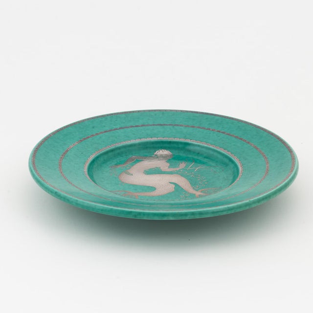 Mid-Century Modern Argenta Dish by Wilhelm Kåge for Gustavsberg, Sweden, 1940s For Sale - Image 3 of 4