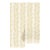 Garden Leaf Stripe Grasscloth Wallpaper by House Party | Rattan & White | 8 Yards For Sale