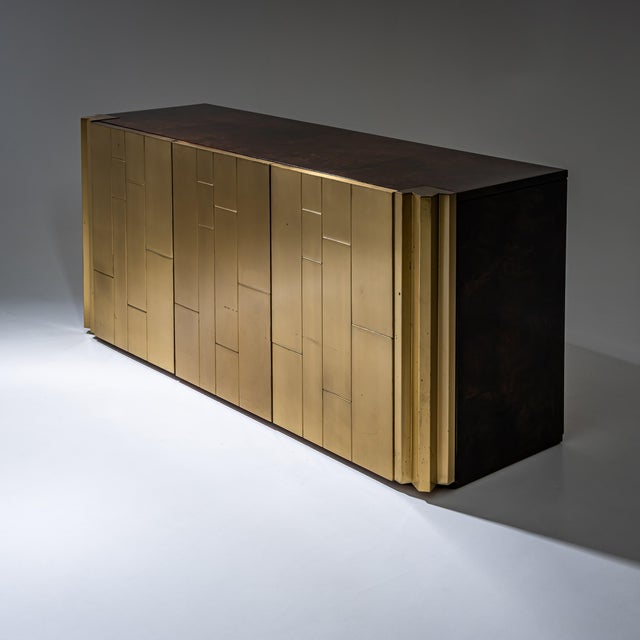 Abstract Sideboard by Luciano Frigerio for Frigerio Di Desio, Italy, 1970s For Sale - Image 3 of 9