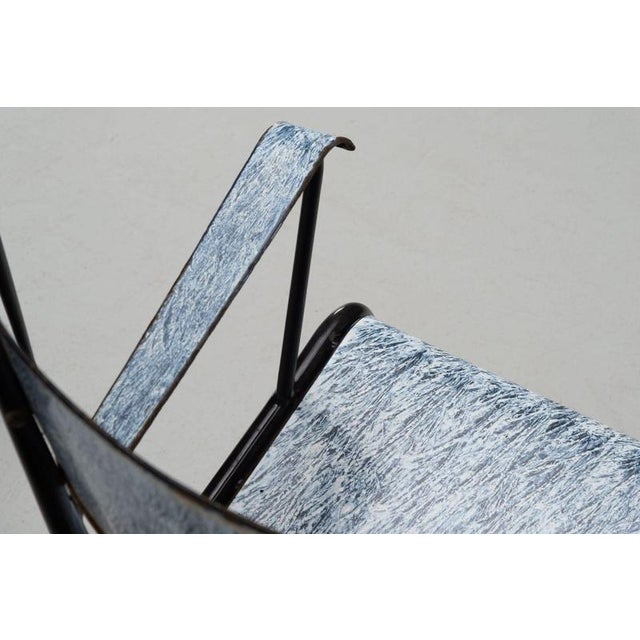 Enamelled Armchairs from Siva Poggibonsi, Italy, 1950s, Set of 2 For Sale - Image 12 of 18