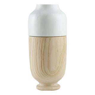 Itinerant _ Wood and Marble 06 Sculpture by Gumdesign for La Casa Di Pietra For Sale