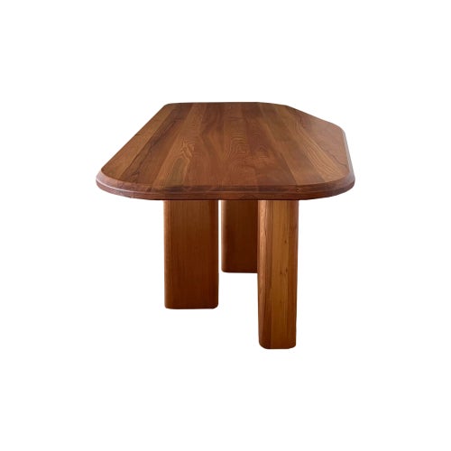 Solid Beech Tree Dining Table For Sale - Image 6 of 7