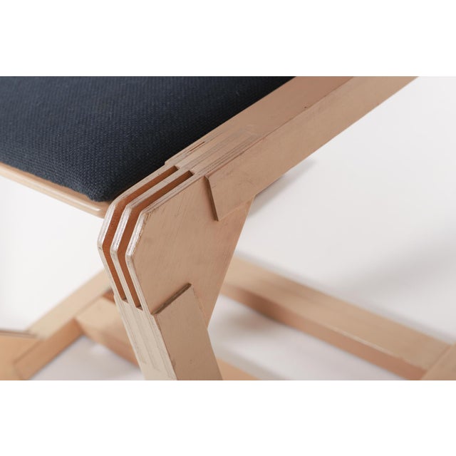 Vintage Danish Architectural Chair, 1990s For Sale - Image 6 of 14